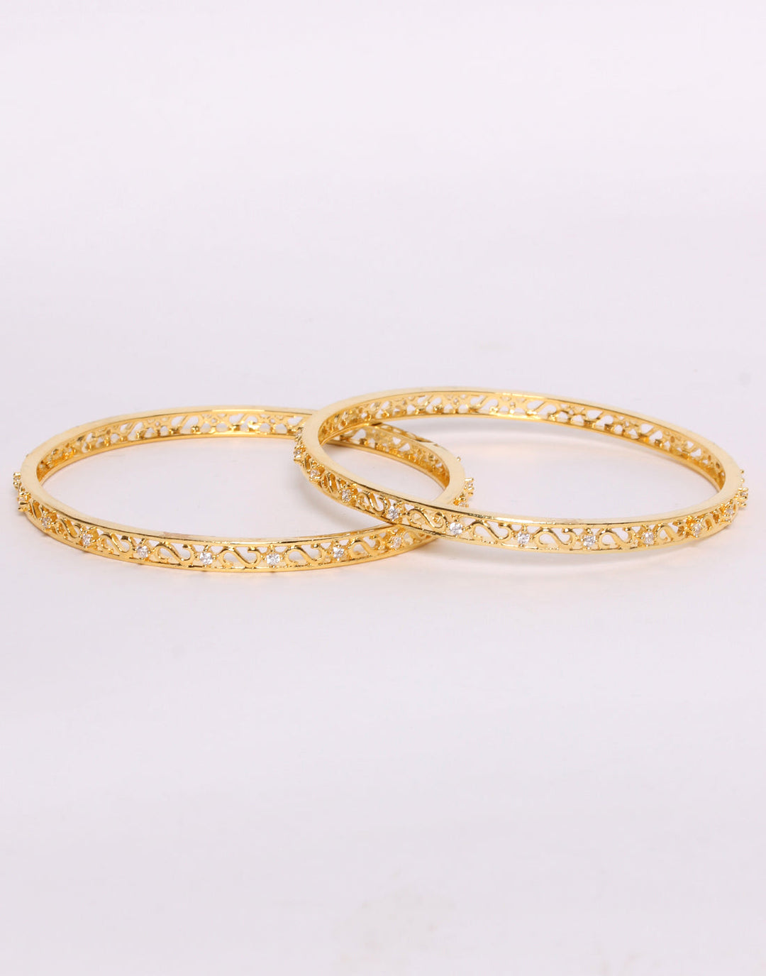 Traditional Gold Toned Bangle Set