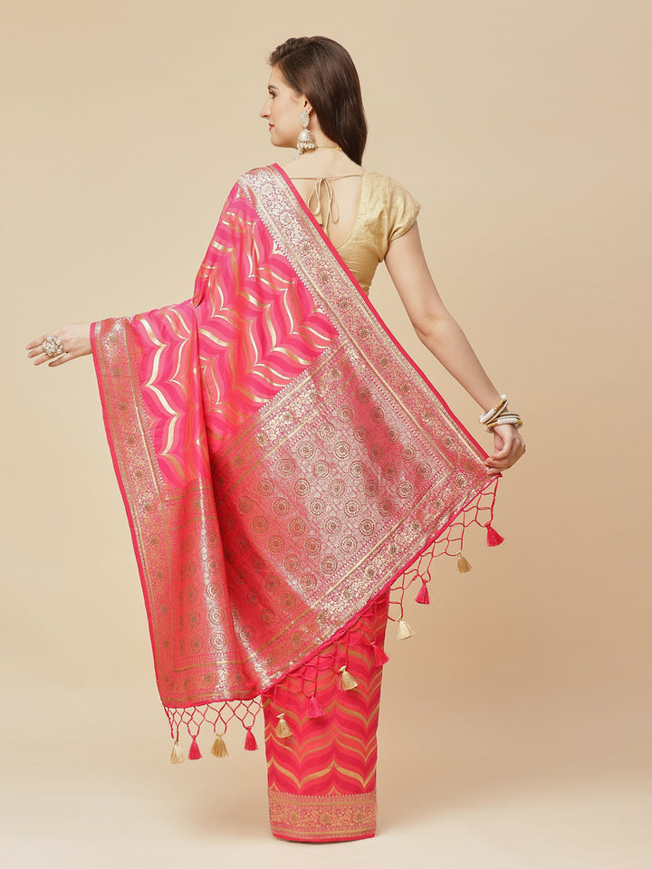 Swarovski Embroidered Art Handloom Saree