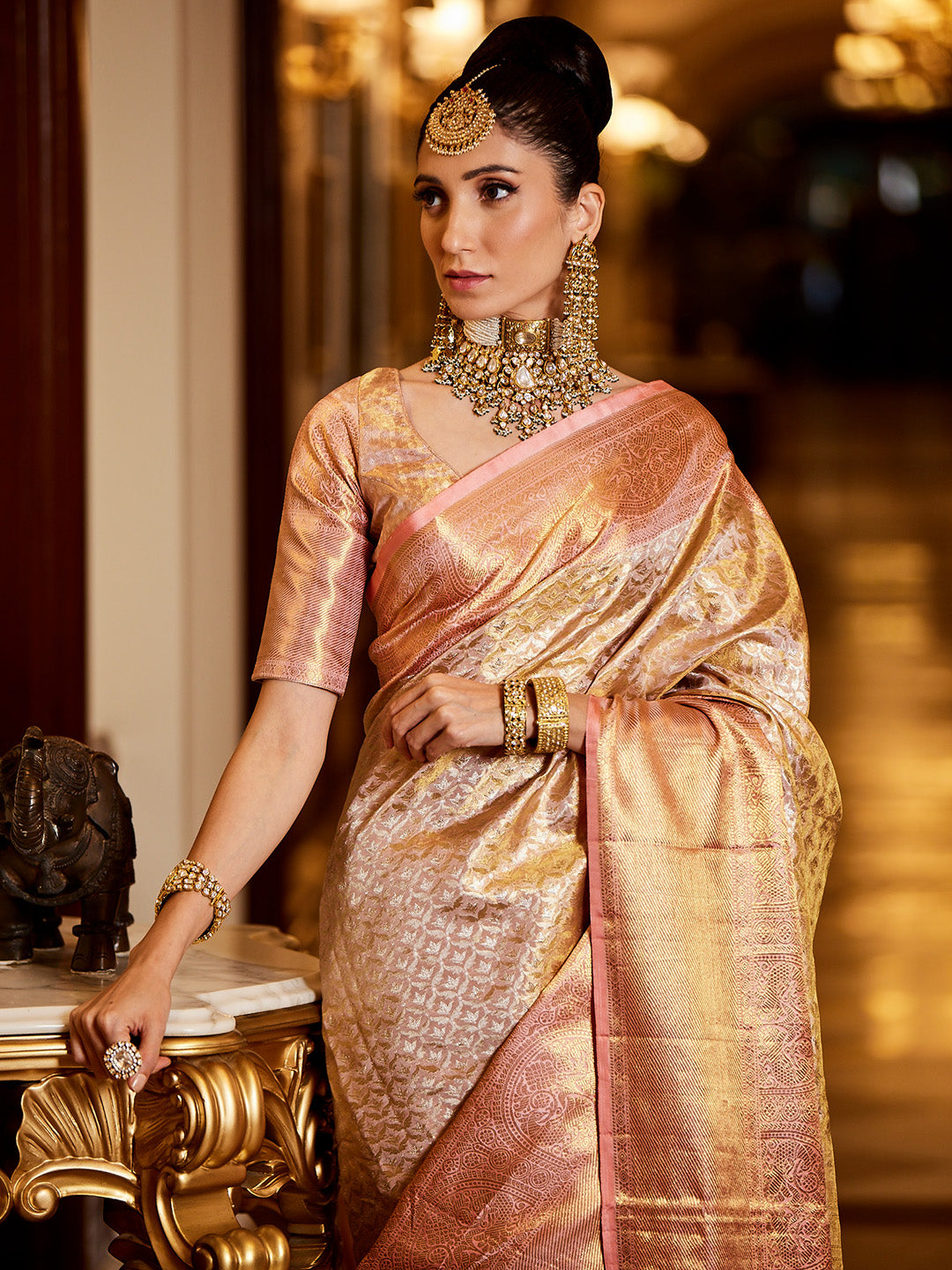 Woven Handloom Kanjeevaram Saree