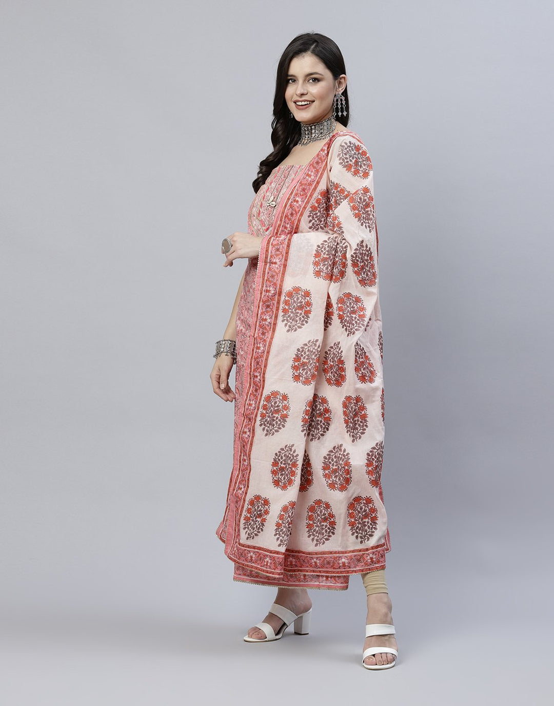 Printed Cotton Suit Piece