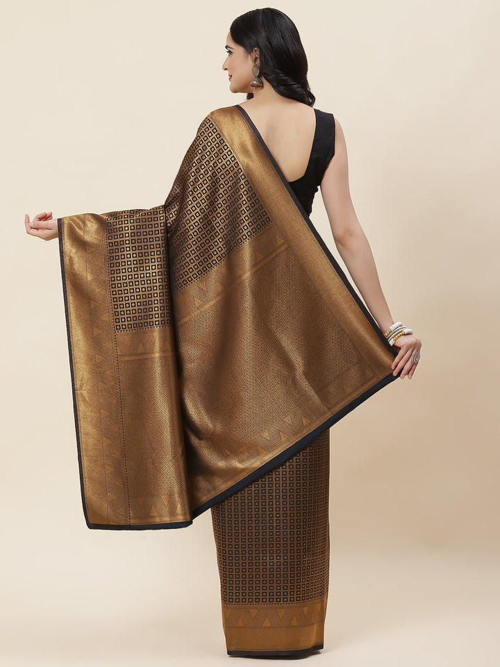 Stone Jaal Woven Handloom Saree