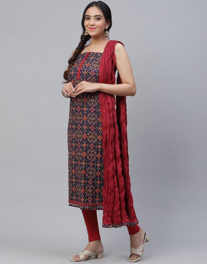 Cotton Printed Suit Piece