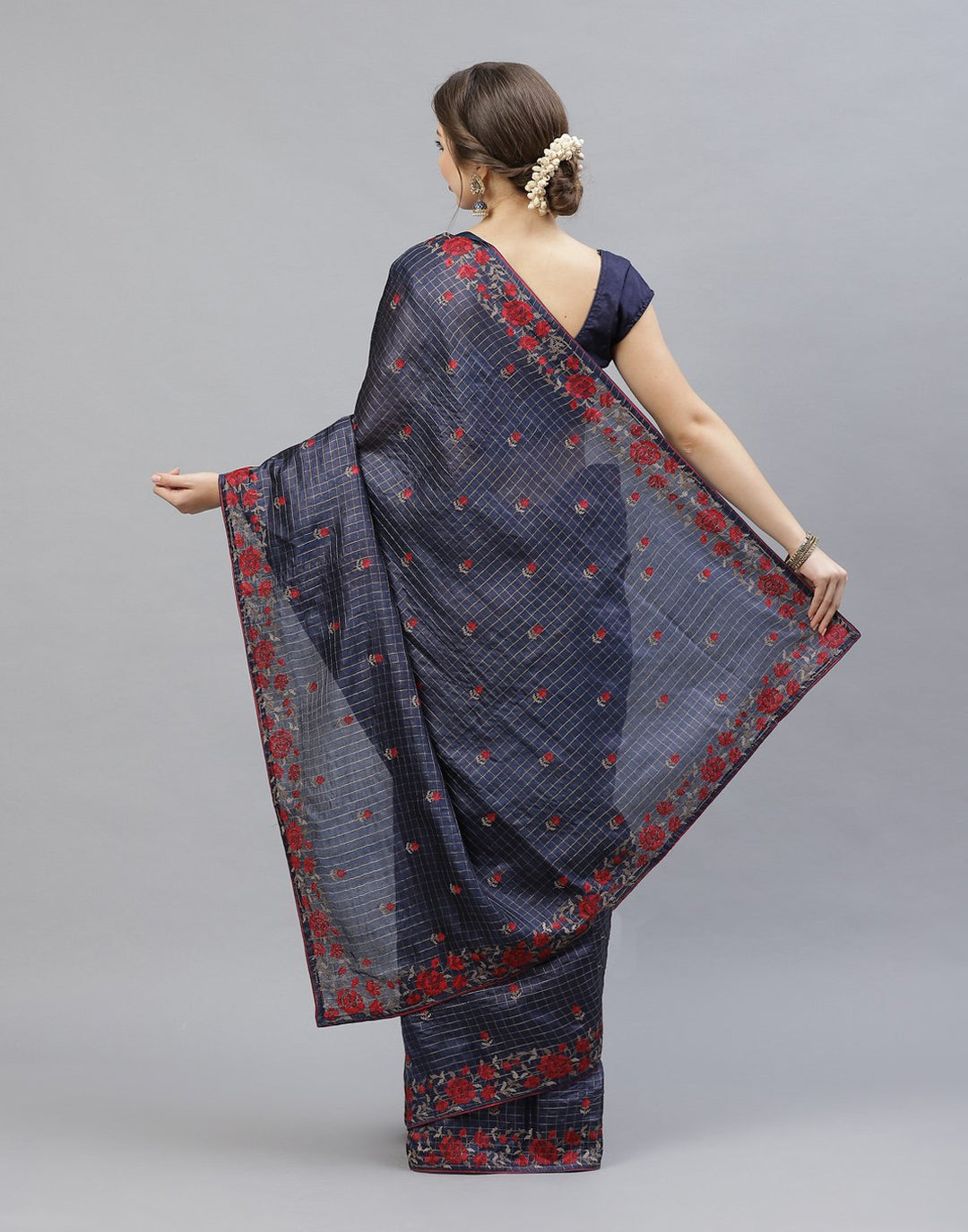 TSR Embroidery Saree