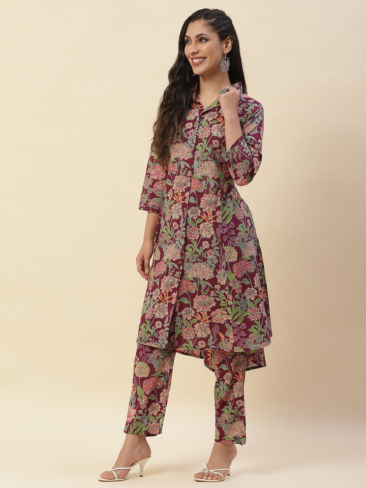 Cotton Kurta With Pants