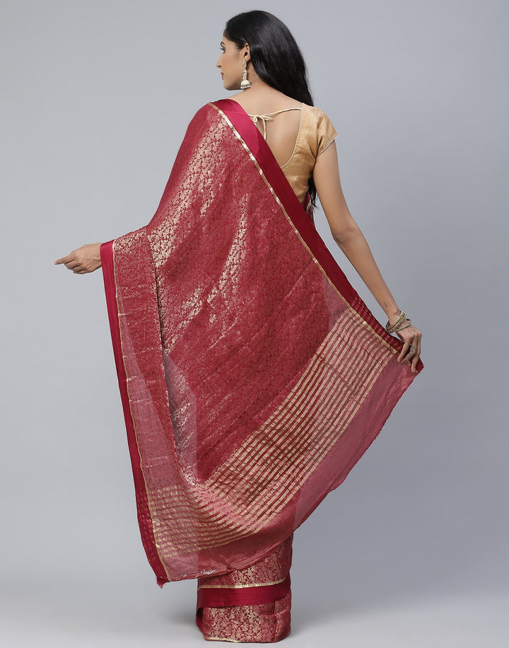 Zari Jaal Georgette Saree
