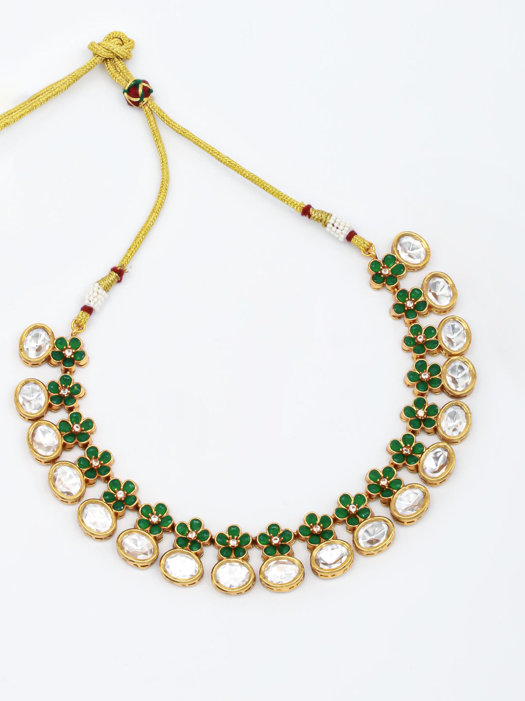 Kundan Necklace Set With Earrings