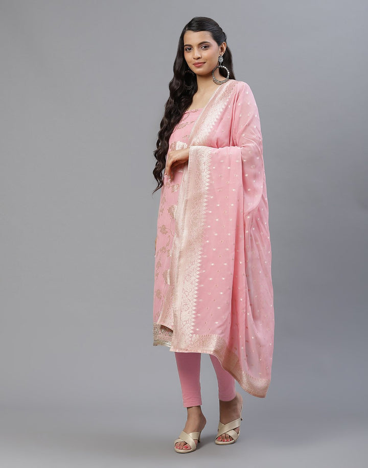 GEORGETTE WOVEN SUIT SET