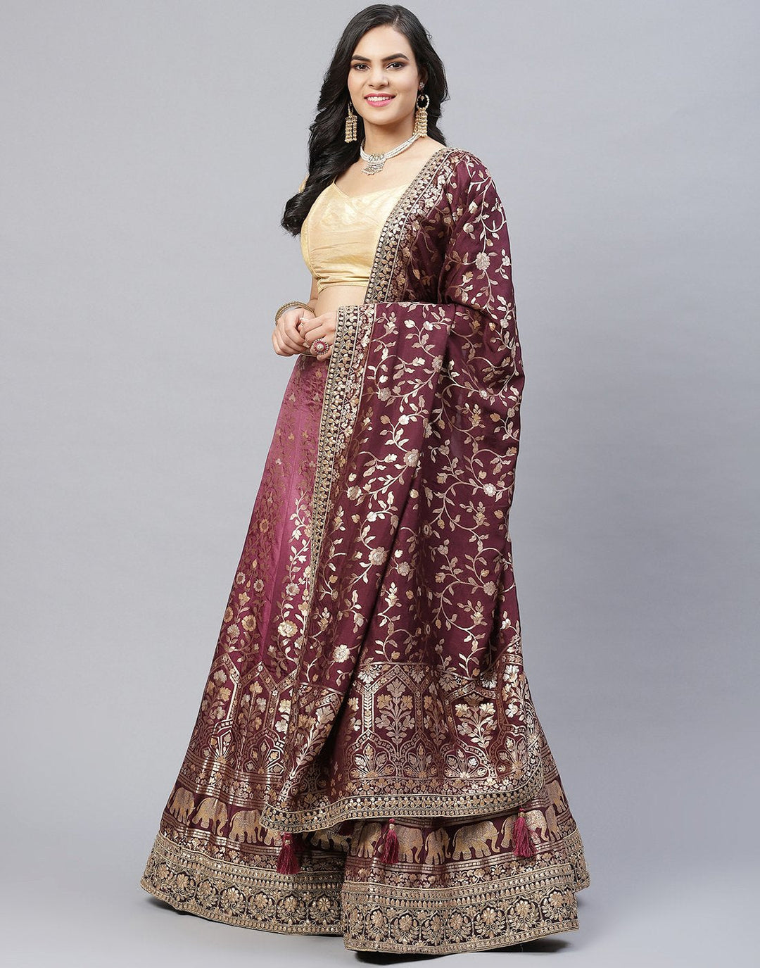 Banarsi Brocade Lehanga with Banarsi Dupatta