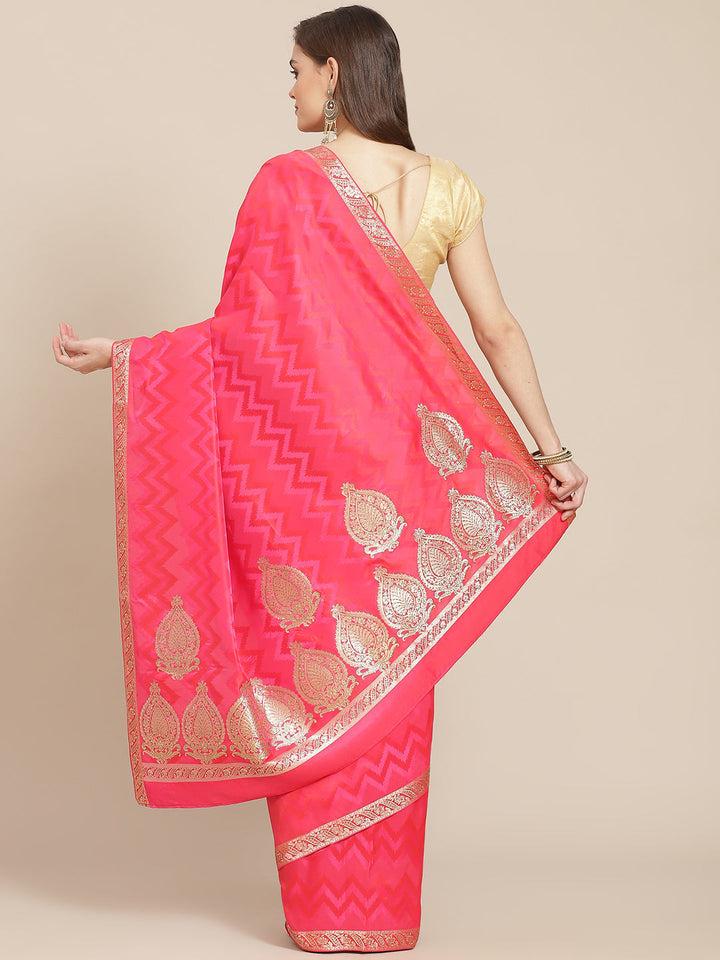 Banarasi Saree with Stone Booti