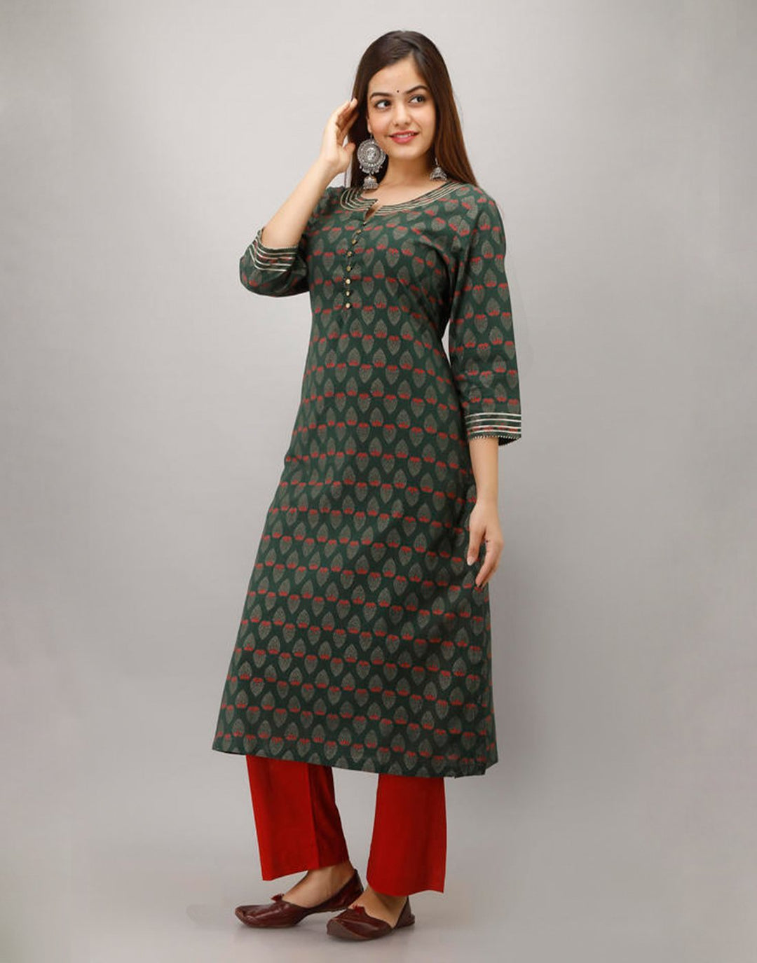 Printed Cotton Kurti