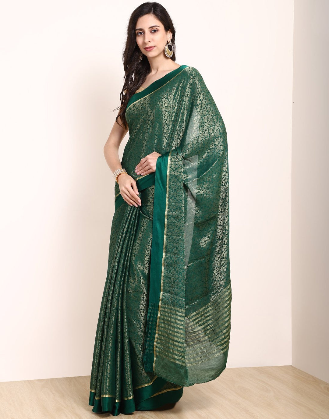 Zari Jaal Georgette Saree