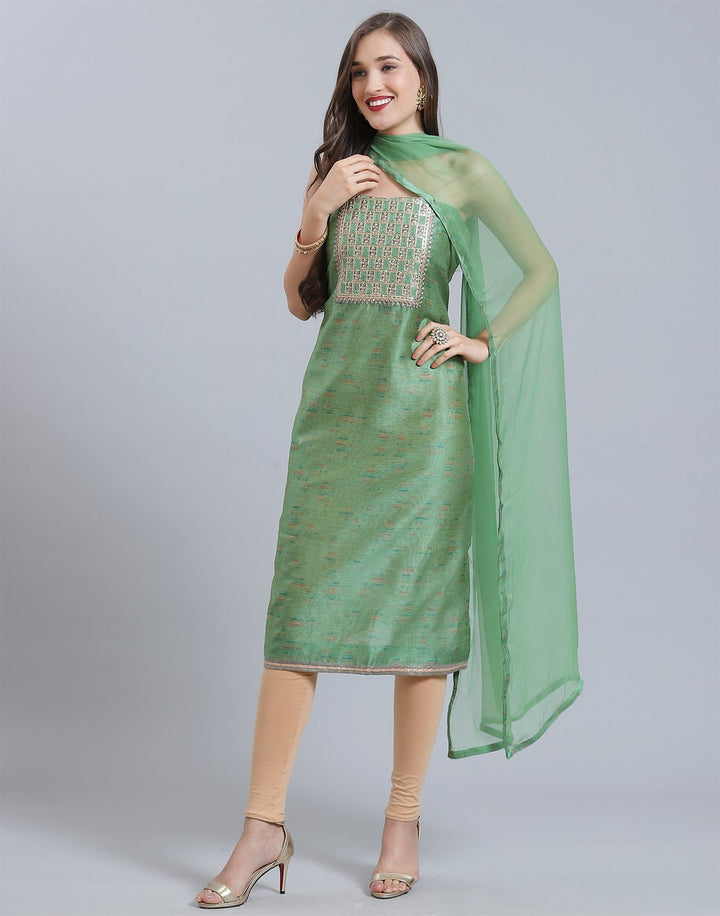 Chanderi Suit Set