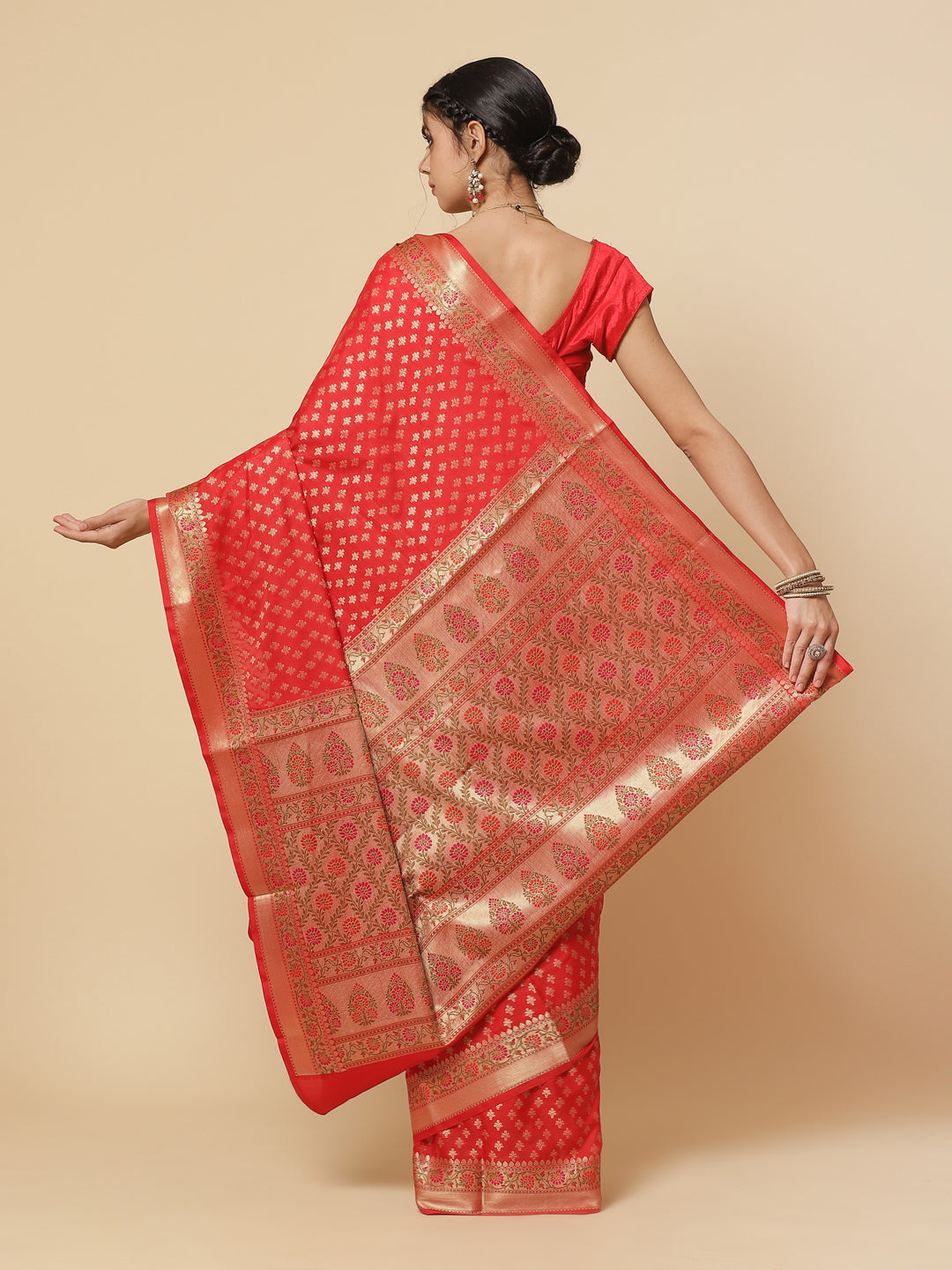Cotton Wovn Saree