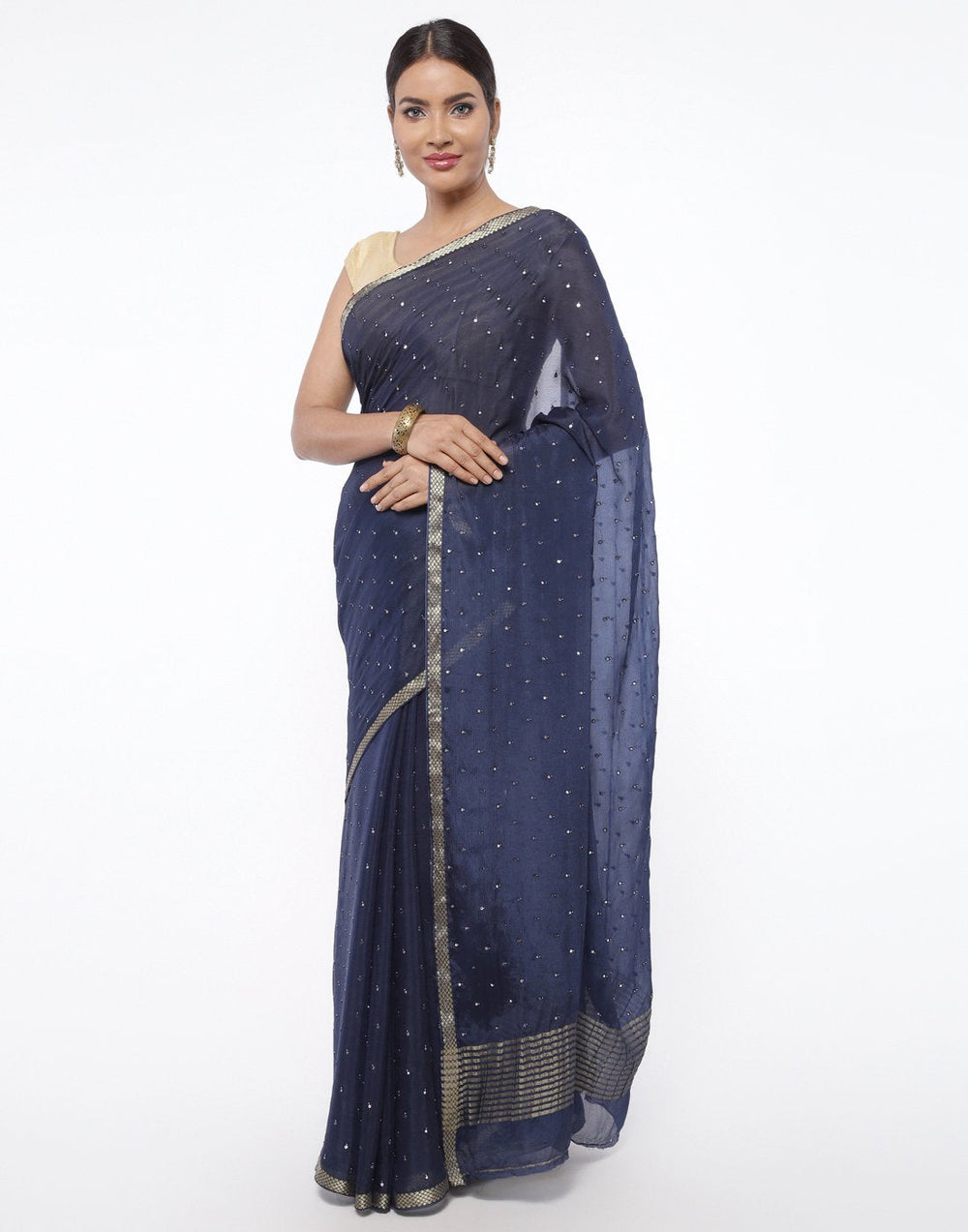 MBZ Meena Bazaar-Art Chiffon Saree