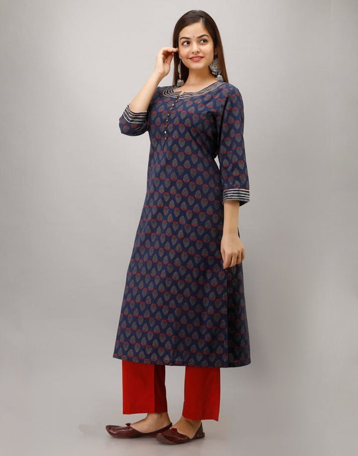 Printed Cotton Kurti