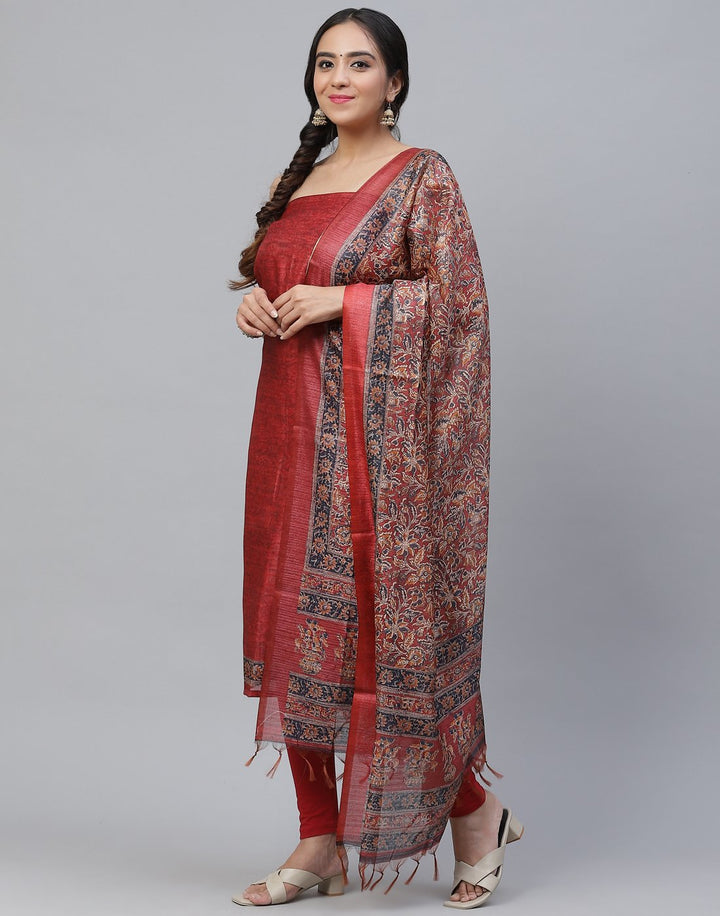 Chanderi Printed Suit Piece