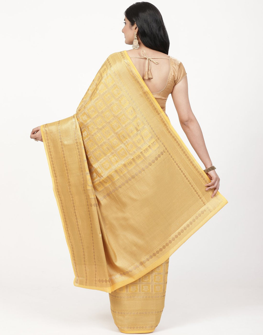 MBZ Meena Bazaar-Cotton Woven Saree