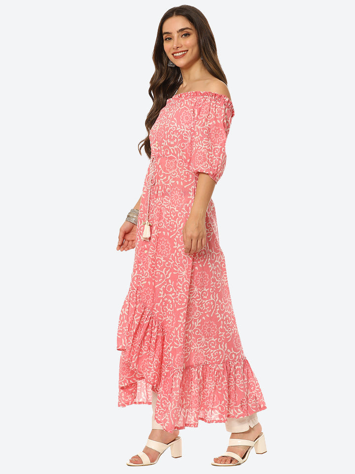 Printed Cotton Kurta