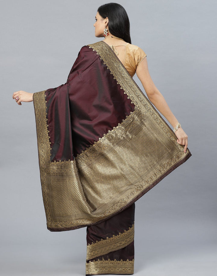 Banarasi Woven Embroidery Silk