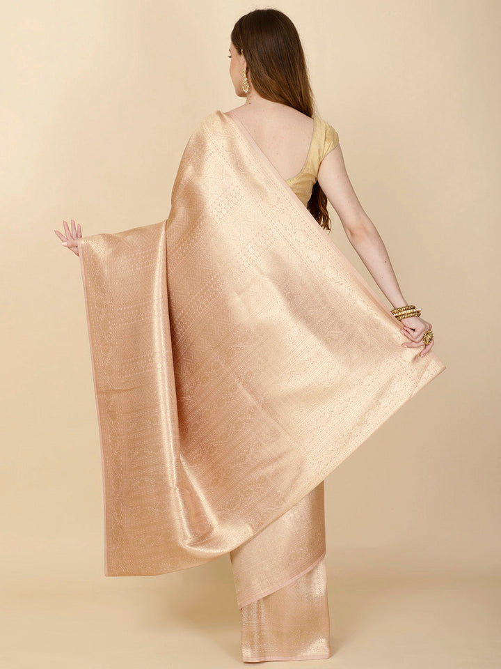 Ethnic Motifs Woven Handloom Saree