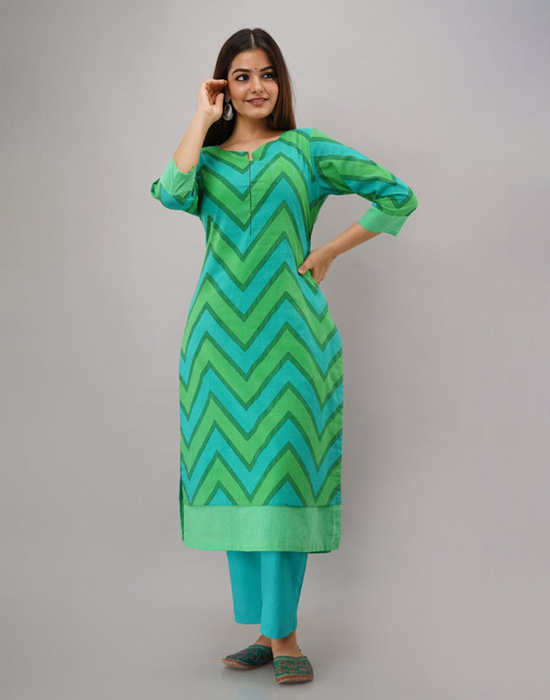 Printed Cotton Kurti