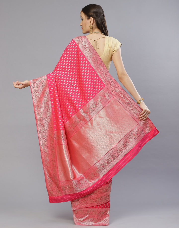 Banarasi Embroider Woven Saree