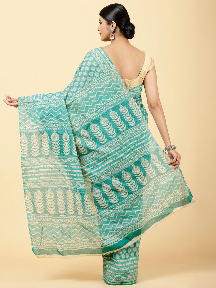 Printed Cotton Saree