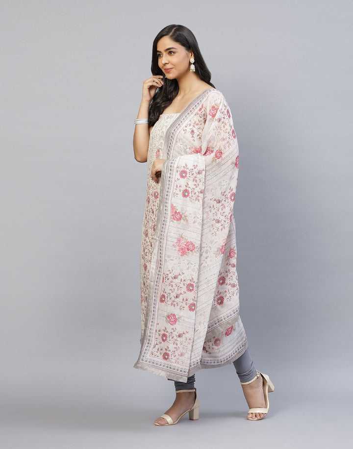 Embroidered Art Georgette Suit Piece