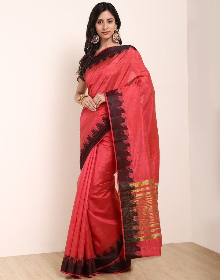 Mustard Art Handloom Saree