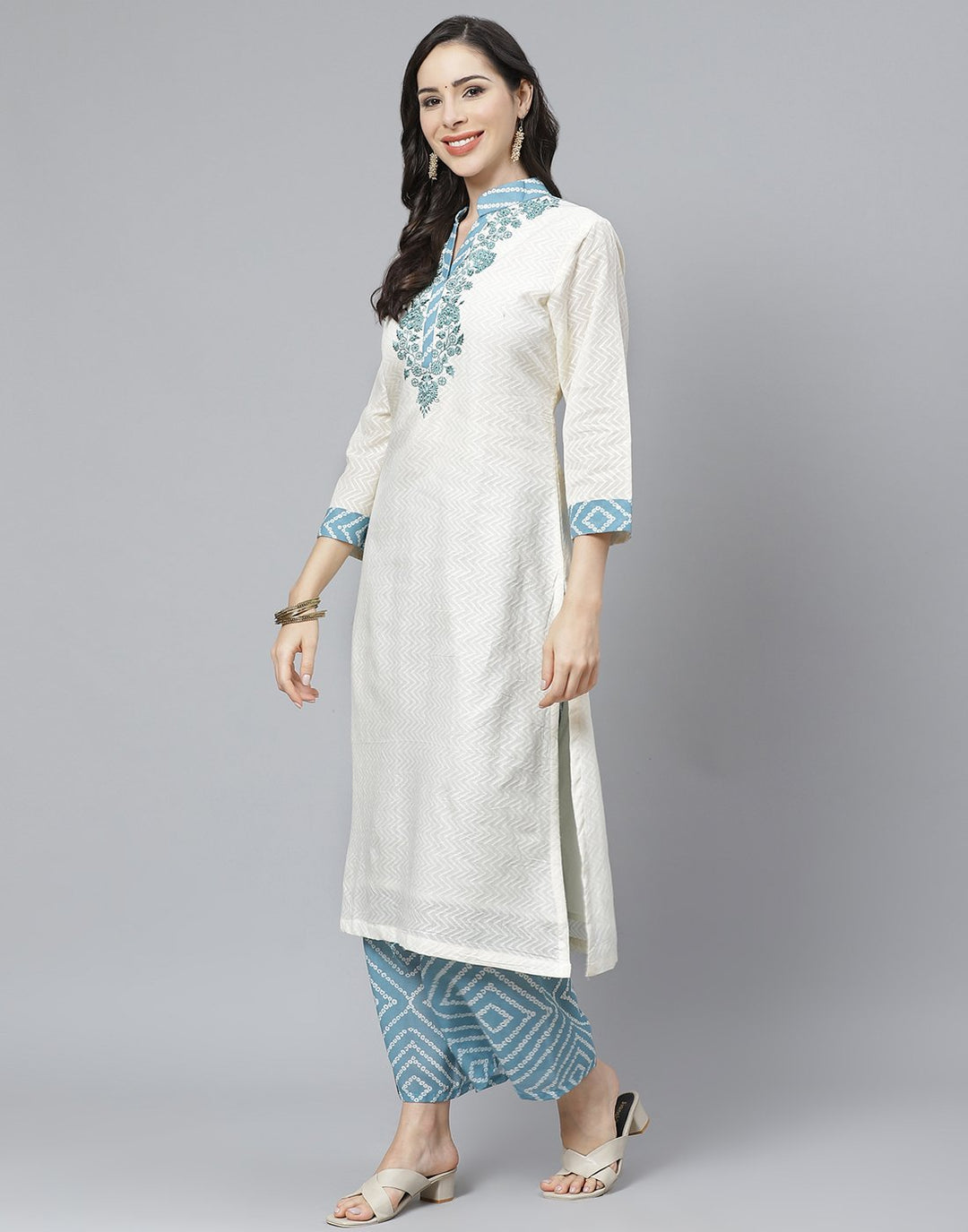Cotton Kurti with Palazzo