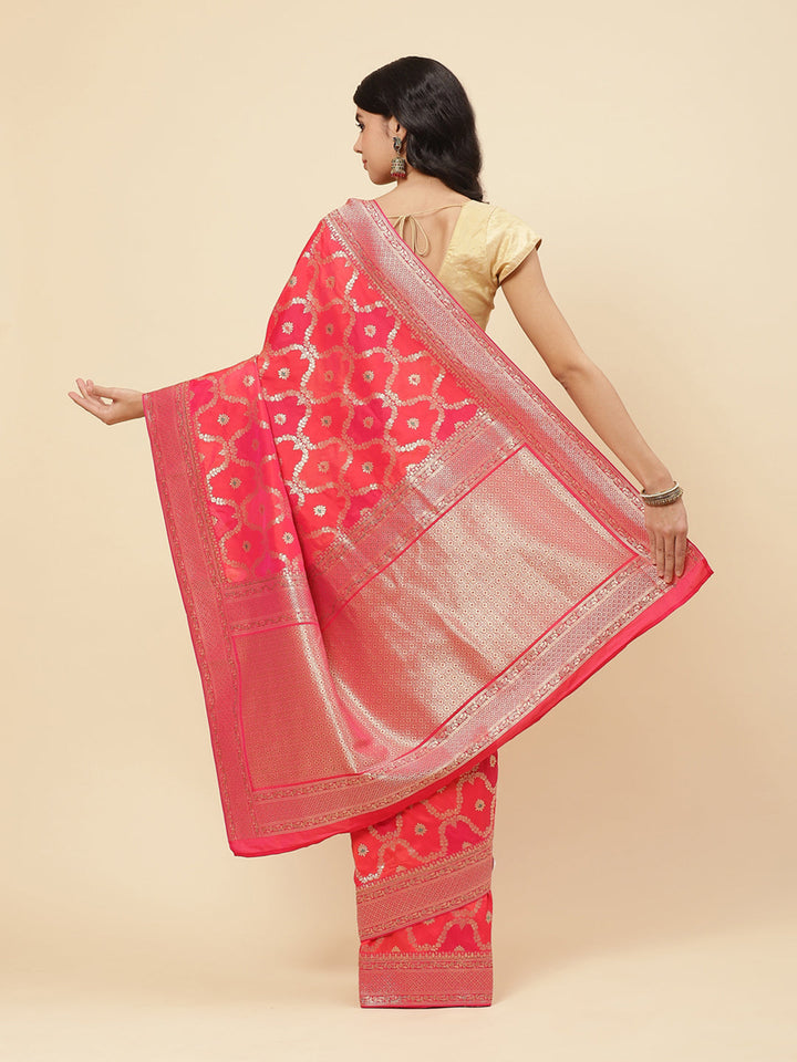 Banarasi Saree with Stone Jaal