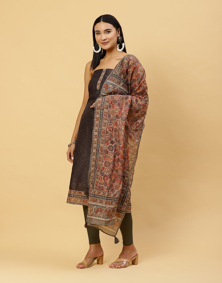 Embroidered Chanderi Suit Piece