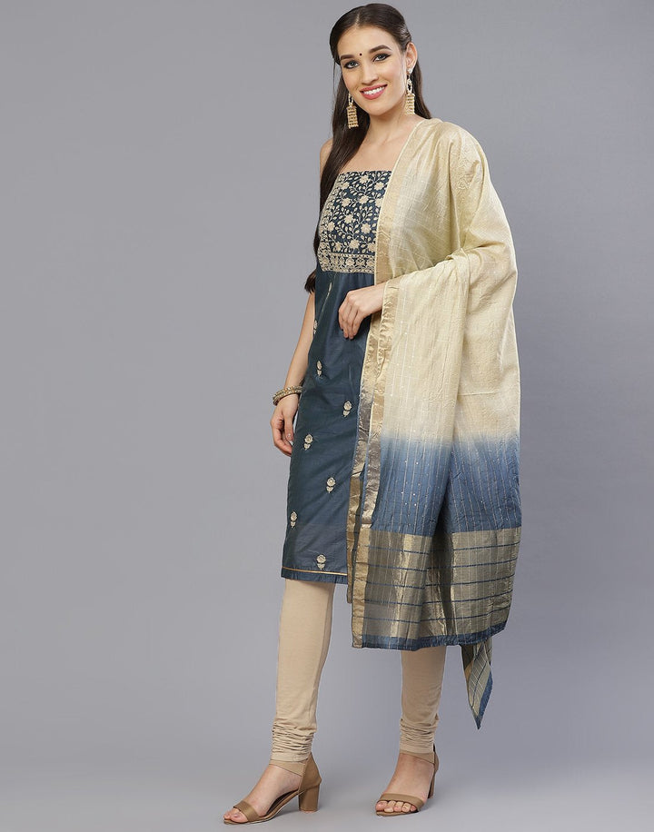 Chanderi Suit Set