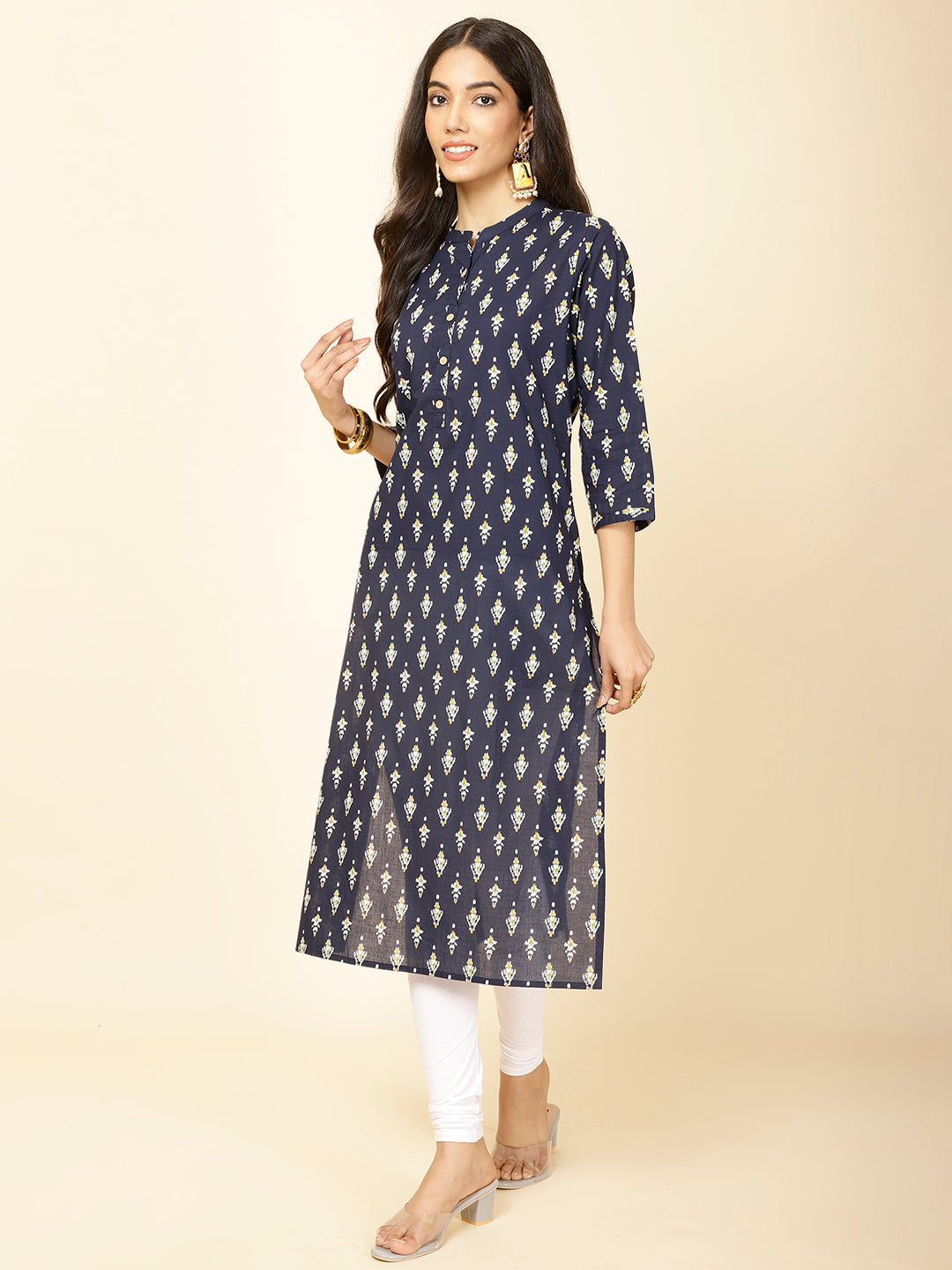 Printed Cotton Kurta