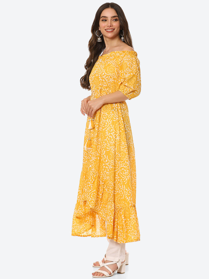 Printed Cotton Kurta