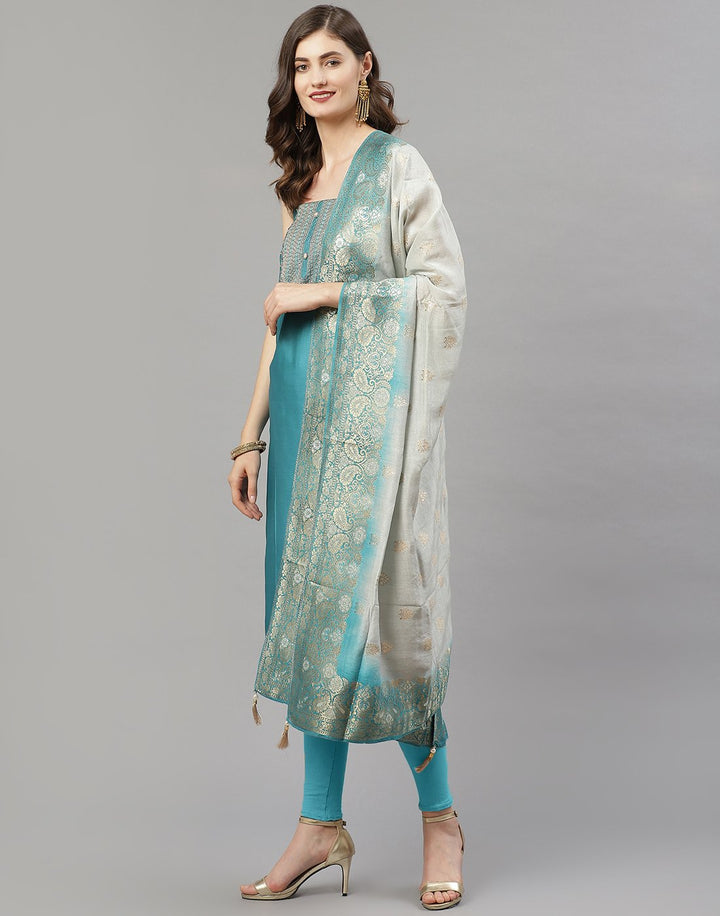 Chanderi Suit Set