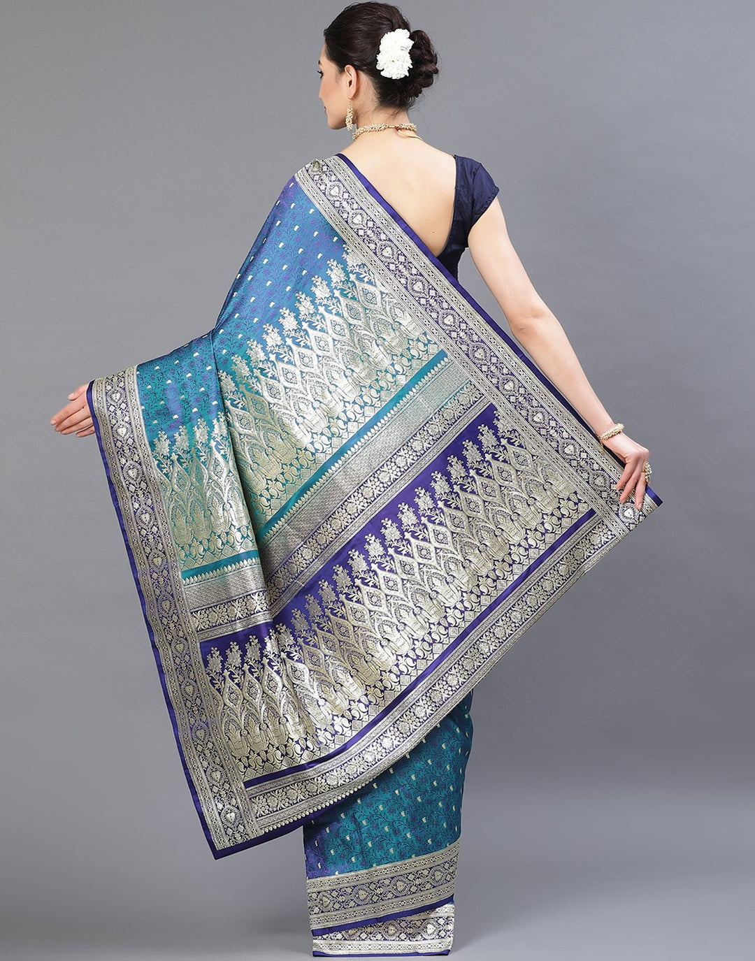 MBZ Meena Bazaar-Woven Banarasi Saree