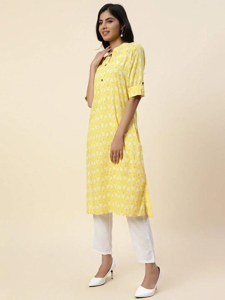 Printed Cotton Kurta