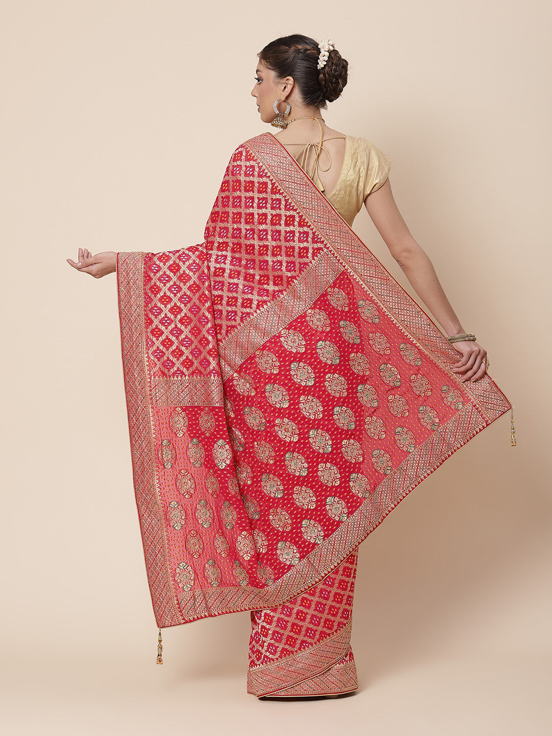 Gharchola Banarsi Handloom Saree