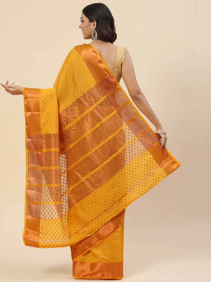Zari Booti Handloom Woven Saree