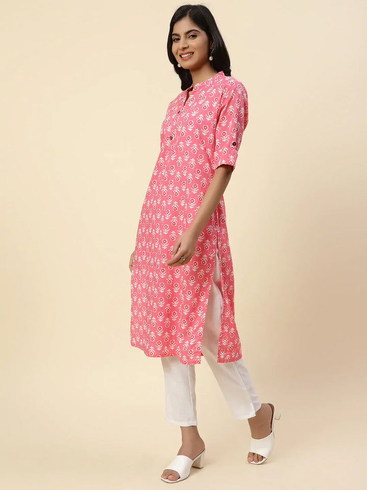 Printed Cotton Kurta