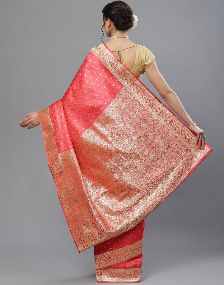 Woven Banarasi Tanchoi Saree
