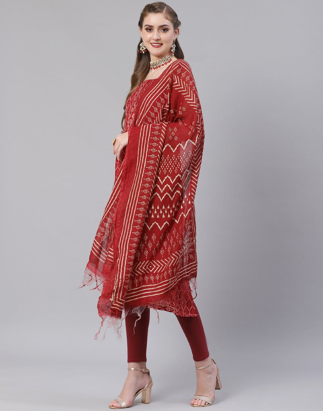 Cotton Printed Suit Set