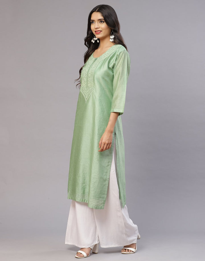 Cotton Chanderi Kurti