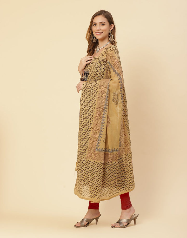 Printed Cotton Suit Piece