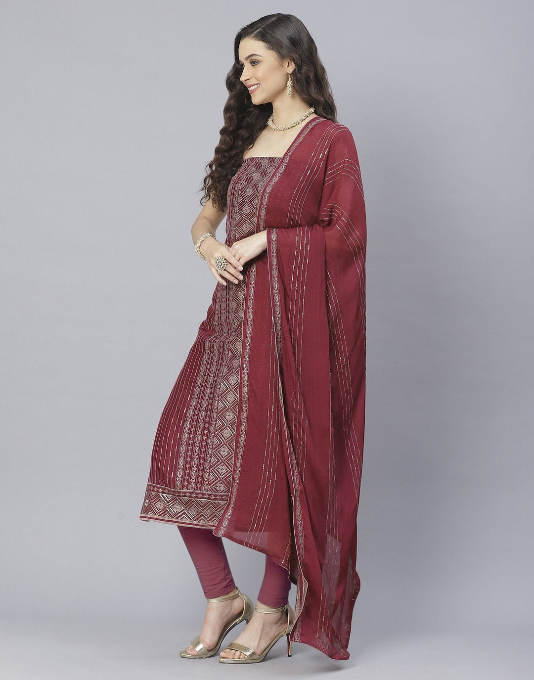 Art Handloom Suit Set