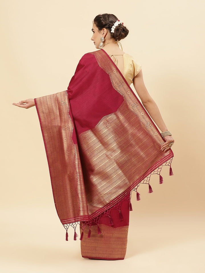 Art Handloom Saree with Zari Border