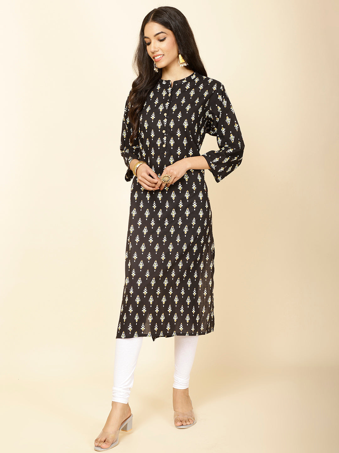 Printed Cotton Kurta