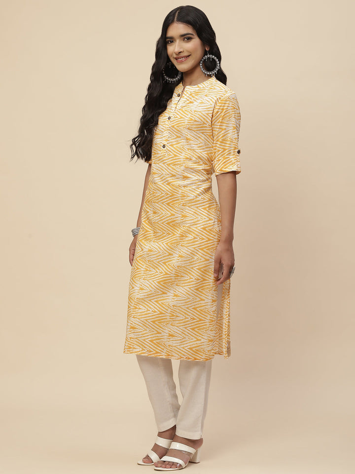 Printed Cotton Kurta