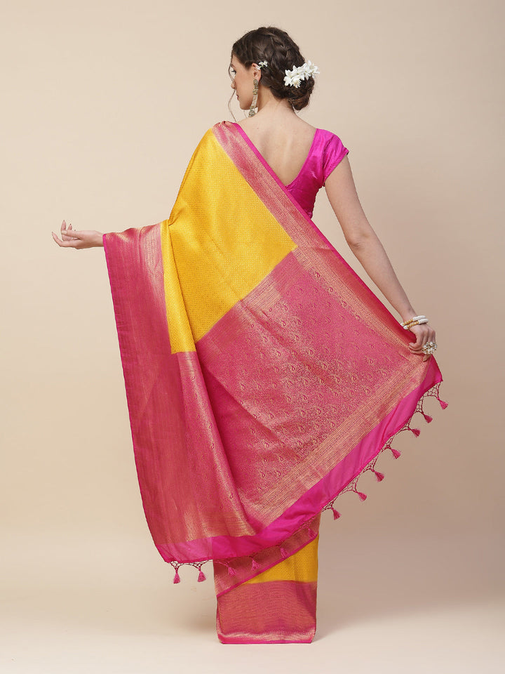 Zari Woven Art Handloom Saree
